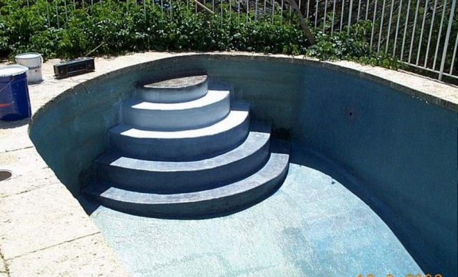 Escalier roman, Draguignan, SARL PISCINE POLYESTER ETANCHEITE